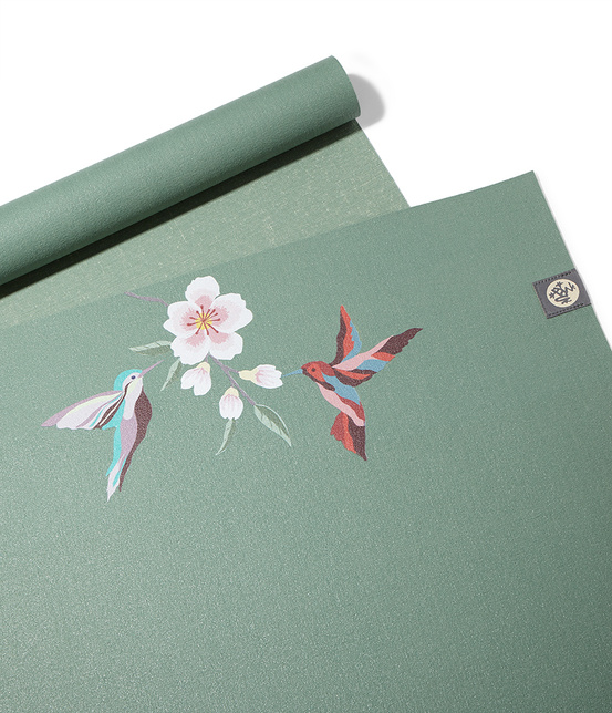 Podróżna mata do jogi Manduka eKO SuperLite Travel 1.5mm - Nectar Blossom