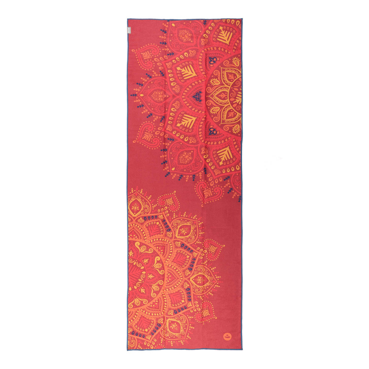 Ręcznik do jogi GRIP2 Red Mandalas