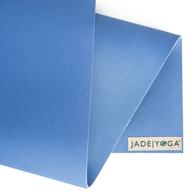 Mata do jogi Jade Yoga Harmony 5mm (173cm) - Niebieska