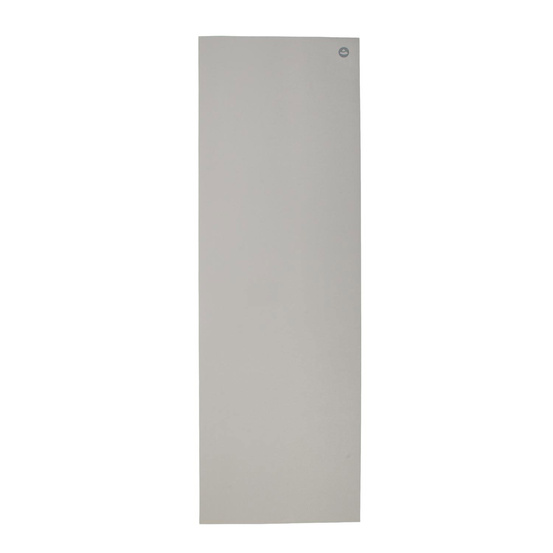 Mata do jogi Rishikesh Premium 4.5 mm - jasnoszary