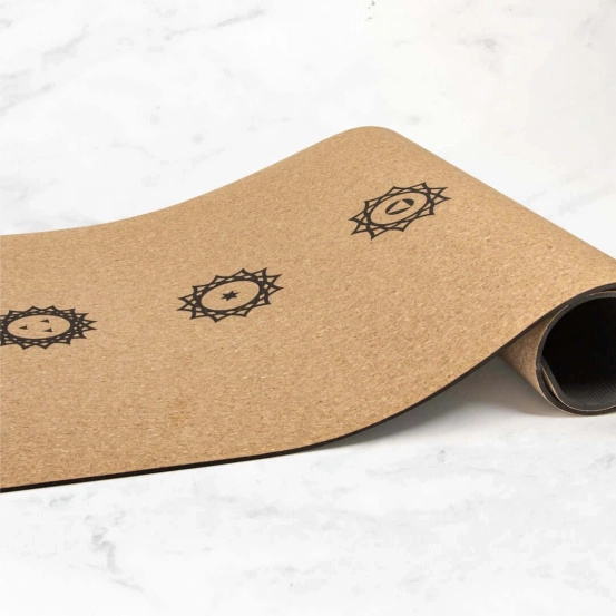 Korkowa mata do jogi Myga - Czakra 6mm XL