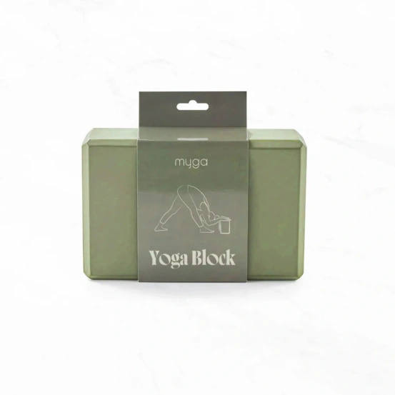 Klocek piankowy do jogi Myga Zielony
