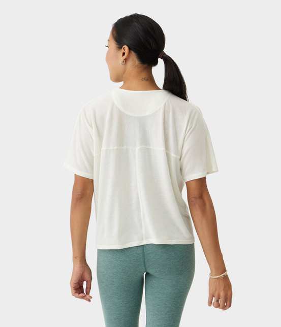 Koszulka damska Manduka Atmana – Sea Salt, rozmiar XS