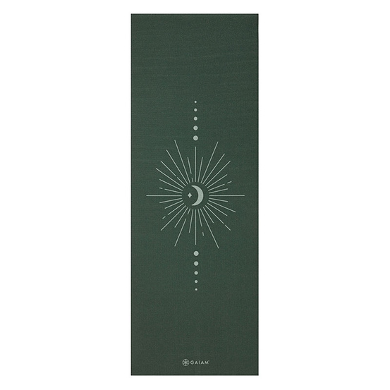 Mata do jogi Gaiam 5mm Deep Green Vision