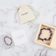 Bransoletka myga Chip Bracelet - Ametyst