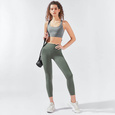 Legginsy myga Yula High-Waisted 7/8 - Olive green rozmiar M