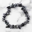 Bransoletka myga Chip Bracelet - Obsydian