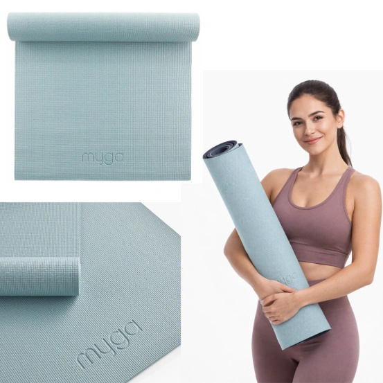 Mata do jogi dla początkujących Myga - Pastelowy Błękit