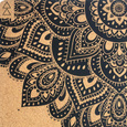 Mata do jogi Yoga Design Lab Combo Travel 1,5mm - Mandala Black