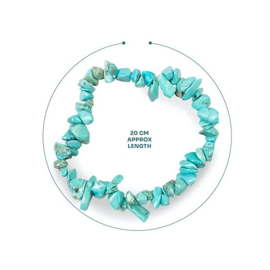 Bransoletka myga Chip Bracelet - Turkus