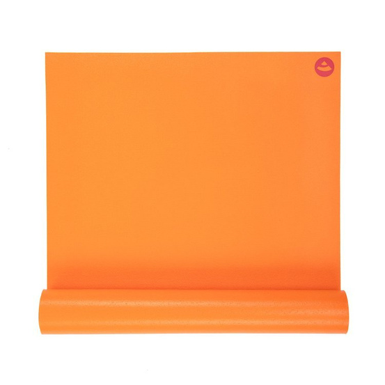 Mata do jogi Rishikesh Premium 4.5mm - Długa i szeroka 200cm x 80cm - pomarańczowy x