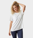 Koszulka damska Manduka Vinyasa – White, rozmiar XS