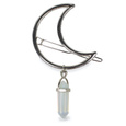 Spinka do włosów myga Moon Opal
