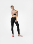 Legginsy sportowe 4F F077 szybkoschnące - czarne, rozmiar XS