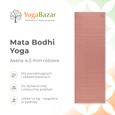 Mata do jogi Asana 4,5mm - antracytowa