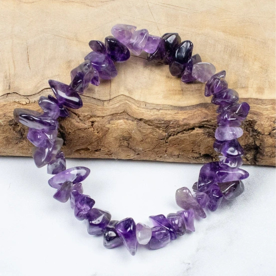 Bransoletka myga Chip Bracelet - Ametyst