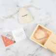 Bransoletka myga Chip Bracelet - Różowy kwarc