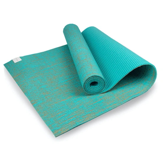 Mata do jogi Myga Jute 5mm - Turkusowa