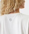 Koszulka damska Manduka Warrior – White, rozmiar S