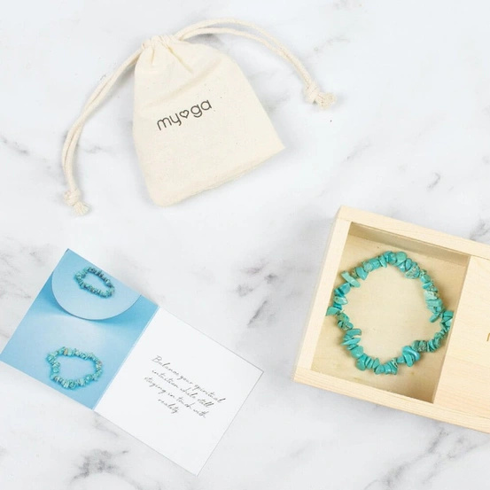 Bransoletka myga Chip Bracelet - Turkus
