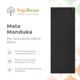 Mata do jogi Manduka Pro Terra 6mm - Black