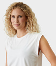 Koszulka damska Manduka Warrior – White, rozmiar M