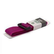 Opaska zaciskowa na maty do jogi - oberżynowa