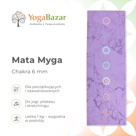 Mata do jogi Myga Chakra 6 mm
