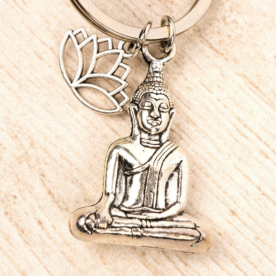 Brelok myga - Budda Lotos