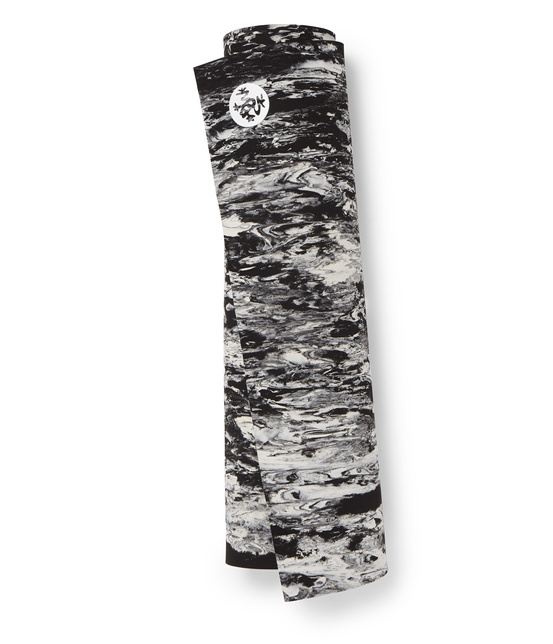 Mata do jogi Manduka Comfort Cushion 8mm - Black White Marble