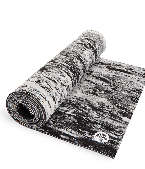 Mata do jogi Manduka Comfort Cushion 8mm - Black White Marble