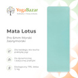 Mata do jogi Lotus Pro 6mm - Morski/Jasnymorski