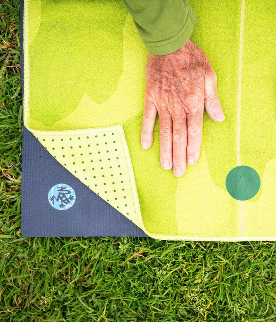 Ręcznik do jogi Manduka Yogitoes - Forrest GL