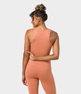 Top damski Manduka Dhara – Clay Heather, rozmiar XL