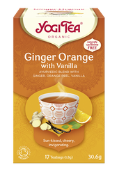 Herbata Yogi Tea Ginger Orange 30,6g