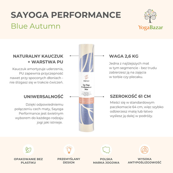 Mata do jogi Sayoga Performance Blue Autumn