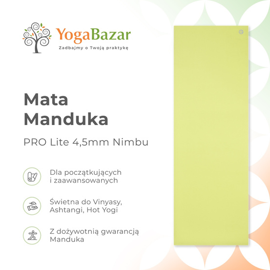 Mata do jogi Manduka PRO Lite 4.7mm - Nimbu Outlet