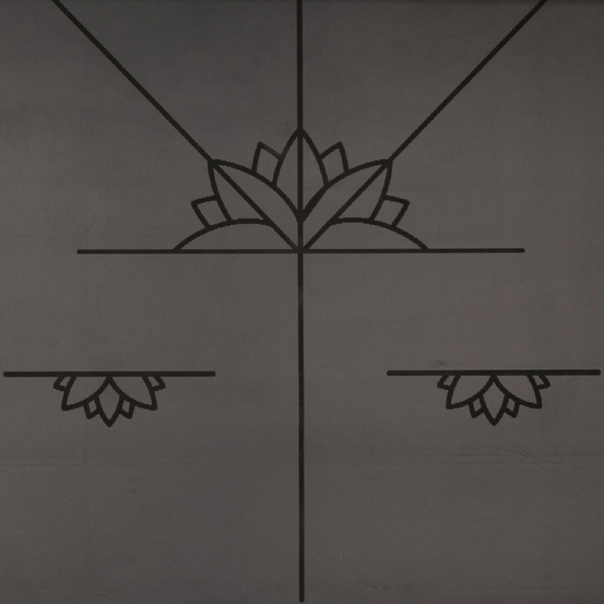 Mata do jogi Myga XL Aligment Czarna