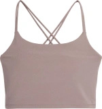 Top do jogi 4F TTSHF270 - brąz, rozmiar L