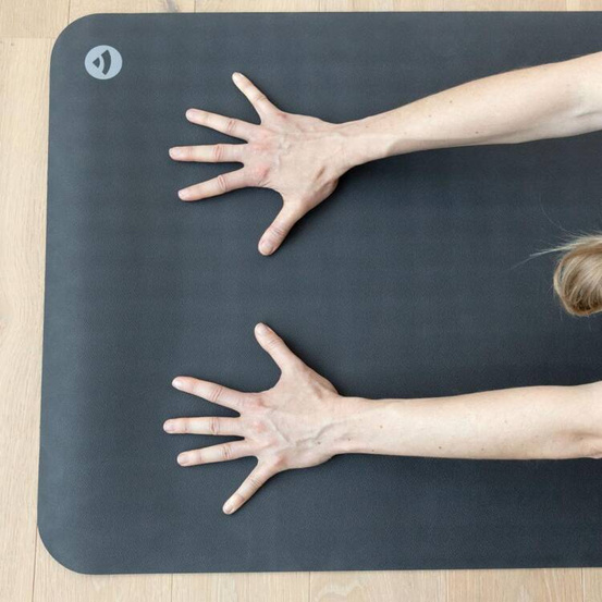 Mata do jogi ECOPRO Diamond 6mm - Szary - długa i szeroka