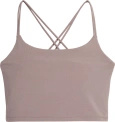 Top do jogi 4F TTSHF270 - brąz, rozmiar XL