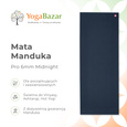 Mata do jogi Manduka Pro 6mm - Midnight