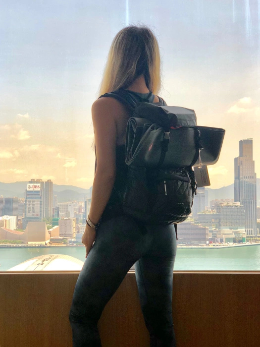 Podróżna mata do jogi Manduka PRO Travel - Black Sage