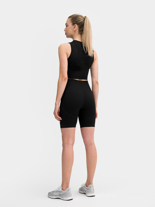 Legginsy do jogi krótkie 4F F143 - czarne XS/S