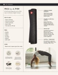 Mata do jogi Manduka PRO Lite 4.7mm - Wasabi