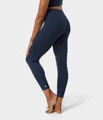 Legginsy damskie Manduka Dhara – Midnight Heather, rozmiar M