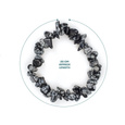 Bransoletka myga Chip Bracelet - Obsydian