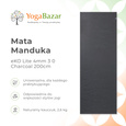 Mata do jogi Manduka eKO Lite 4mm 3.0 - Charcoal 200cm
