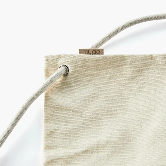 Pokrowiec na matę Myga bawełniany beżowy