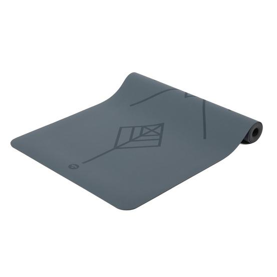 Mata do jogi Phoenix 4mm - Granatowa z plemiennym wzorem